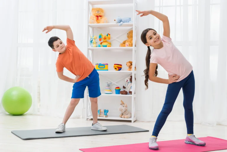 Kid friendly home gym with the best home fitness for kids