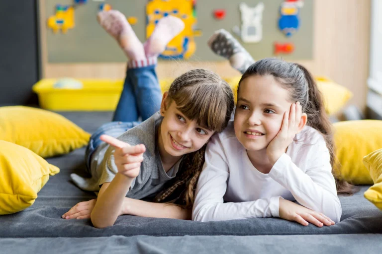 Kids enjoying screen-free play